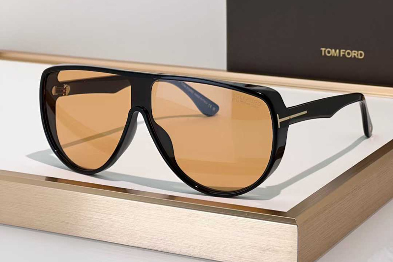 TF1182 Sunglasses Black Brown