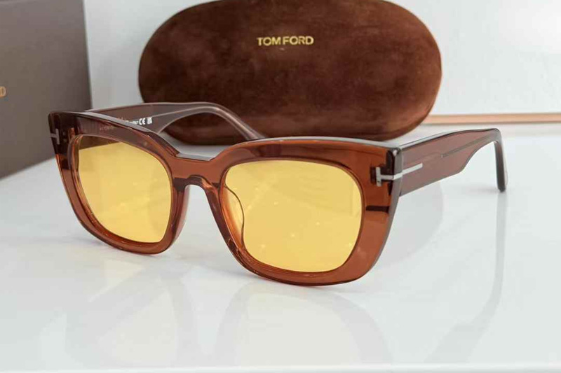 TF1190 Sunglasses Brown Yellow
