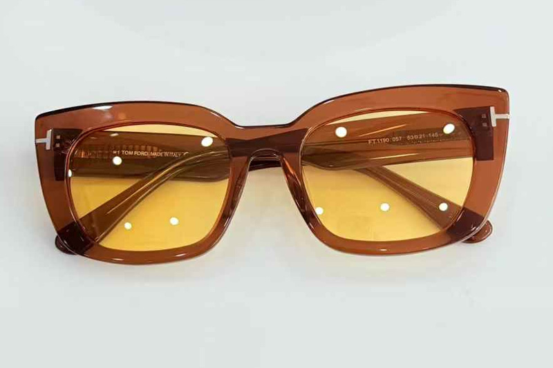 TF1190 Sunglasses Brown Yellow