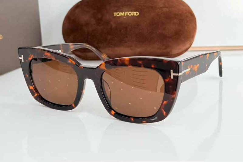 TF1190 Sunglasses Tortoise Brown