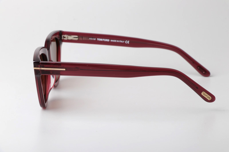 TF237 Sunglasses Red Brown