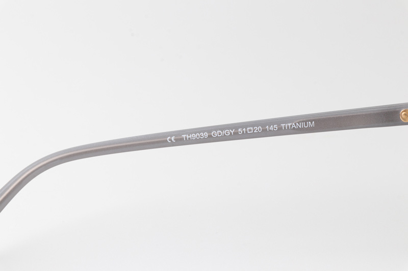 TH9039 Eyeglasses Gray Gold