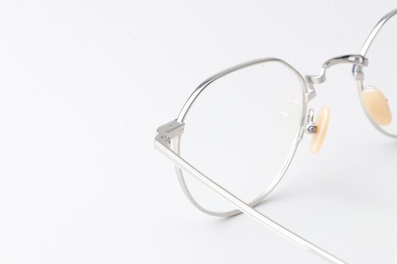 TH9042 Eyeglasses Black Silver