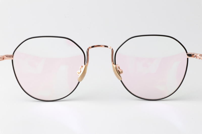TH9066 Eyeglasses Black Gold Tortoise