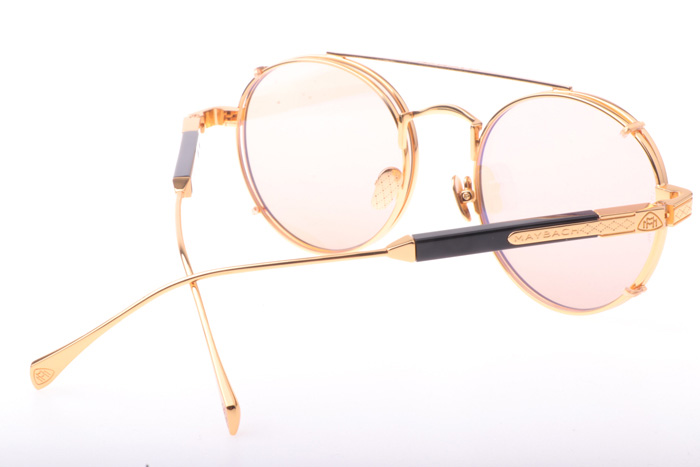 THE POET I Sunglasses In Gold Brown