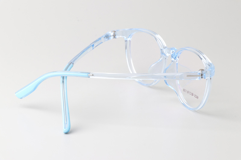 TR6620 Eyeglasses Transparent Blue