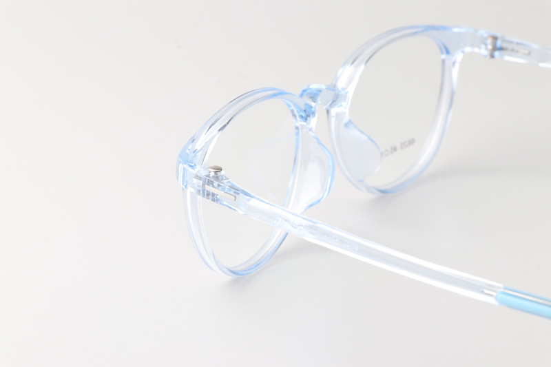 TR6620 Eyeglasses Transparent Blue