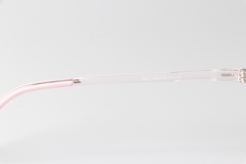 TR6620 Eyeglasses Transparent Pink