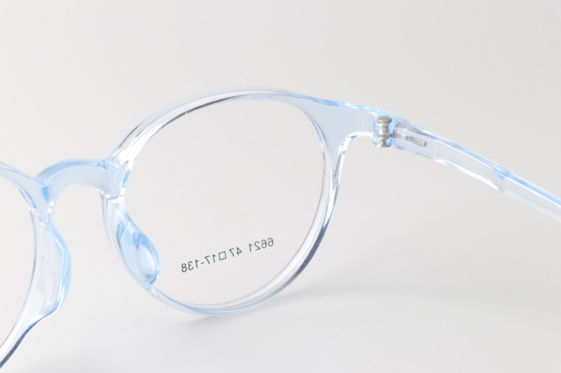 TR6621 Eyeglasses Clear Blue