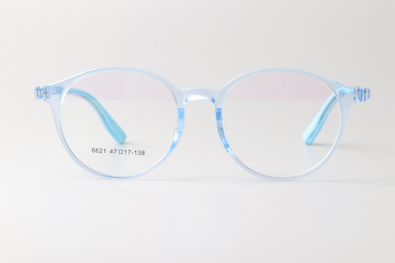 TR6621 Eyeglasses Clear Blue