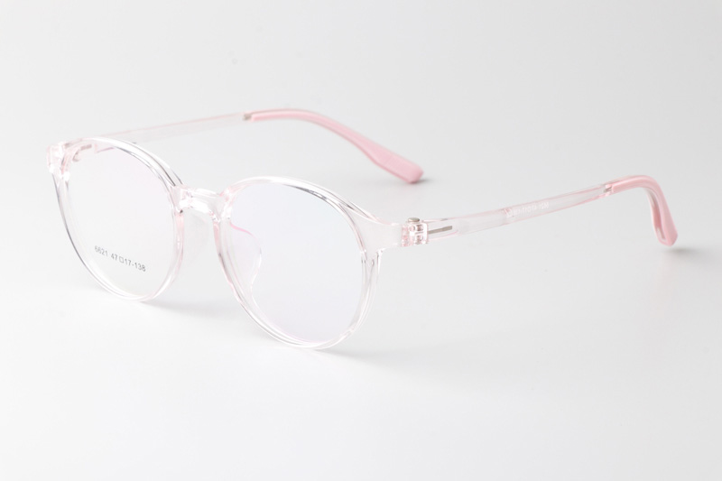 TR6621 Eyeglasses Clear Pink