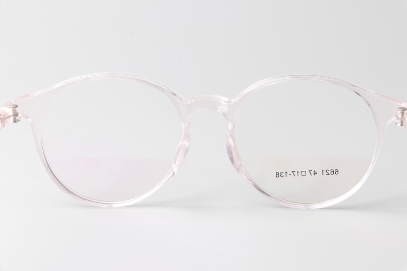 TR6621 Eyeglasses Clear Pink