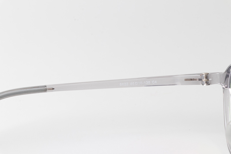 TR6622 Eyeglasses Transparent Gray