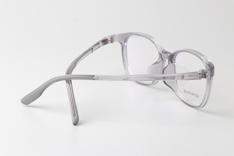TR6623 Eyeglasses Clear Gray