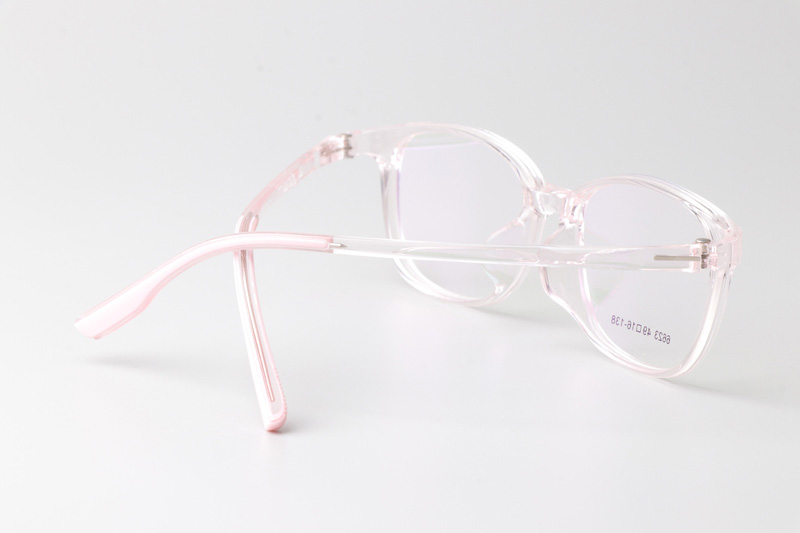 TR6623 Eyeglasses Clear Pink