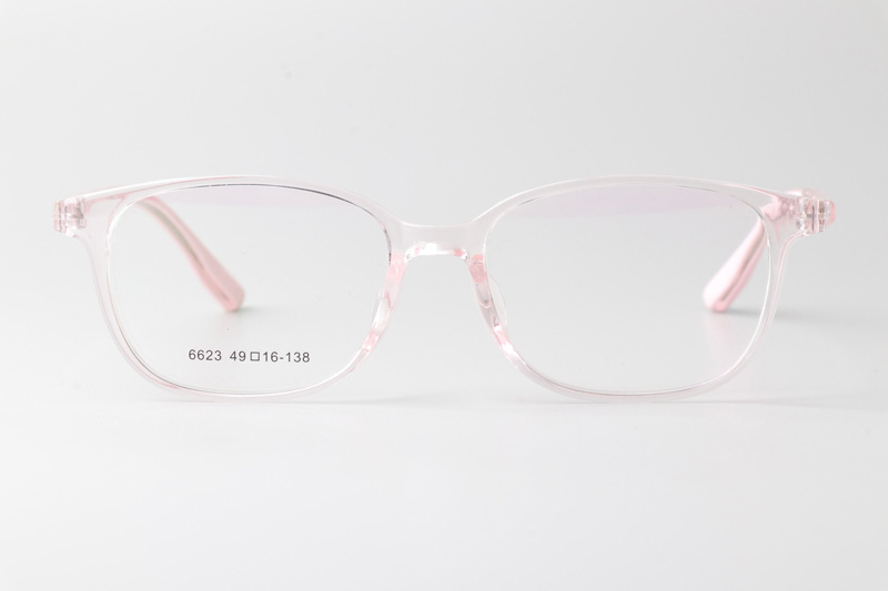 TR6623 Eyeglasses Clear Pink