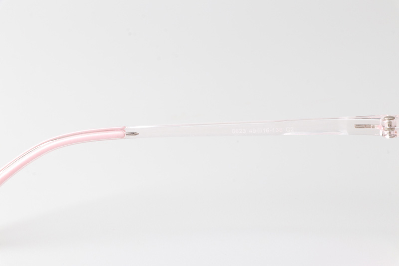 TR6623 Eyeglasses Clear Pink