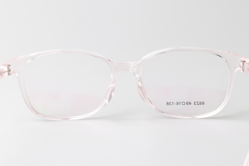 TR6623 Eyeglasses Clear Pink