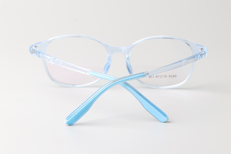 TR6624 Eyeglasses Clear Blue