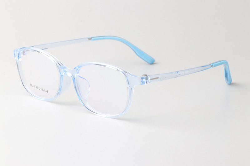 TR6624 Eyeglasses Clear Blue