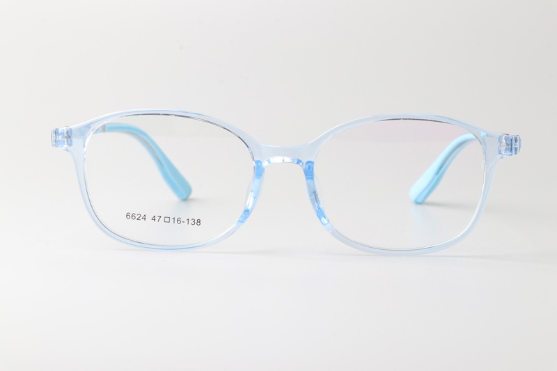 TR6624 Eyeglasses Clear Blue