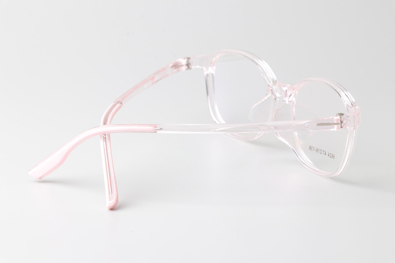 TR6624 Eyeglasses Clear Pink