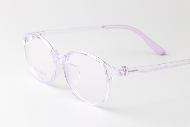 TR6624 Eyeglasses Transparent Purple