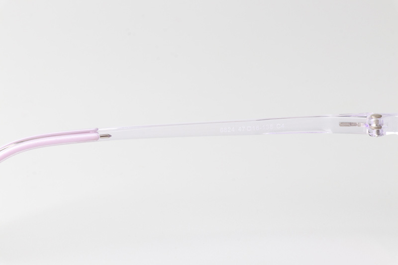 TR6624 Eyeglasses Transparent Purple