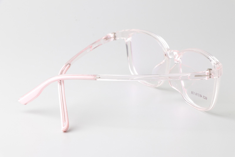 TR6625 Eyeglasses Transparent Pink