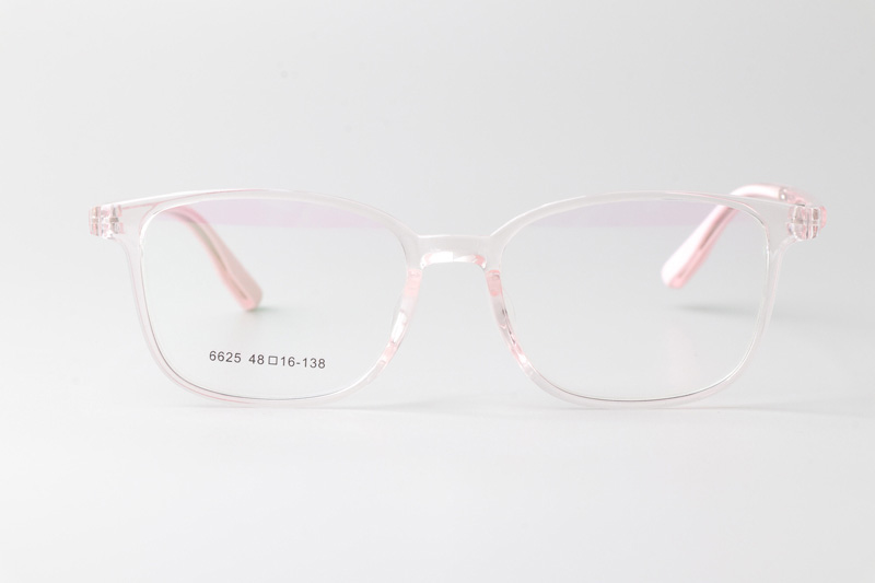 TR6625 Eyeglasses Transparent Pink