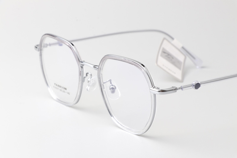 TT31017 Eyeglasses Transparent Silver