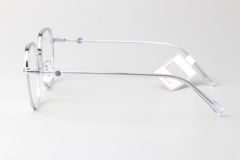 TT31017 Eyeglasses Transparent Silver