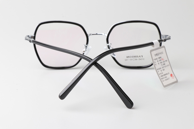 TT31045 Eyeglasses Black Silver