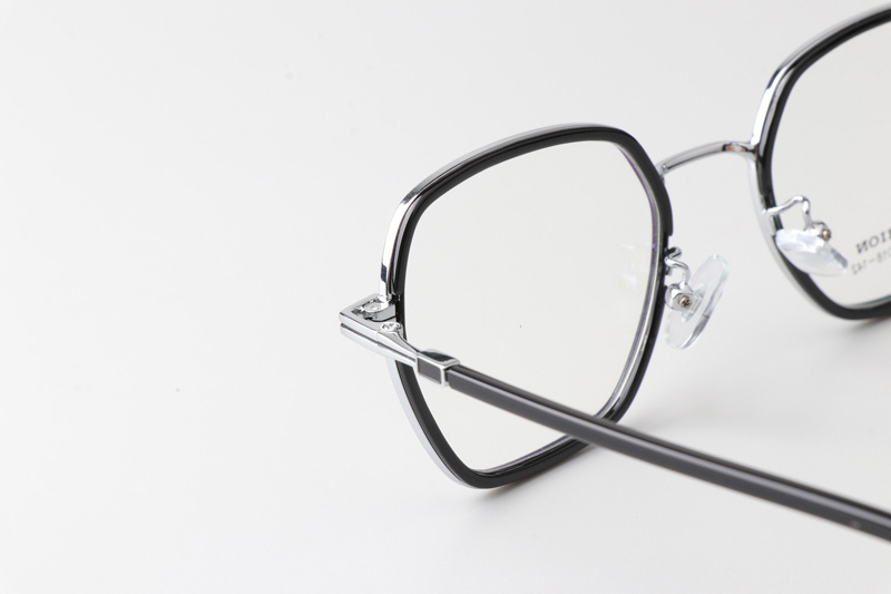 TT31045 Eyeglasses Black Silver