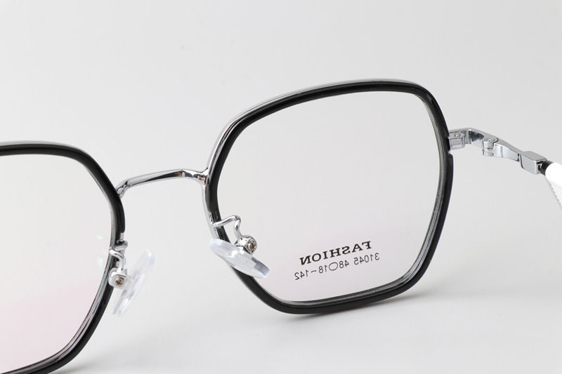 TT31045 Eyeglasses Black Silver