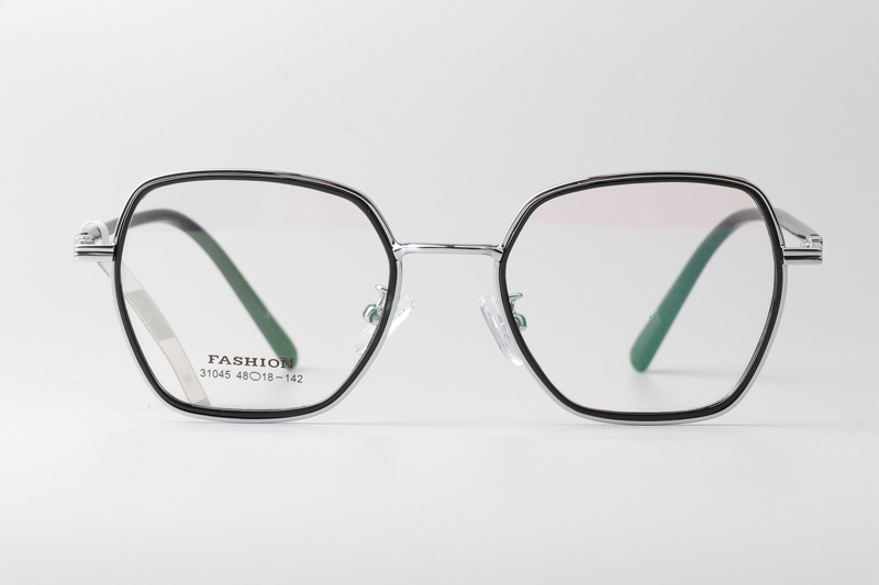 TT31045 Eyeglasses Black Silver