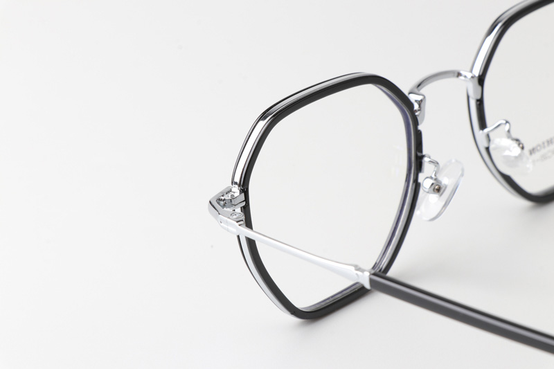 TT31046 Eyeglasses Black Silver