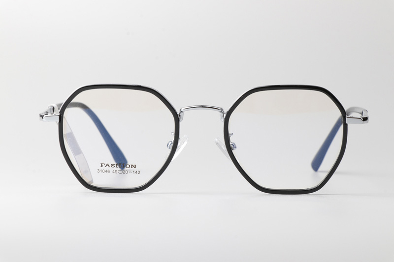 TT31046 Eyeglasses Black Silver