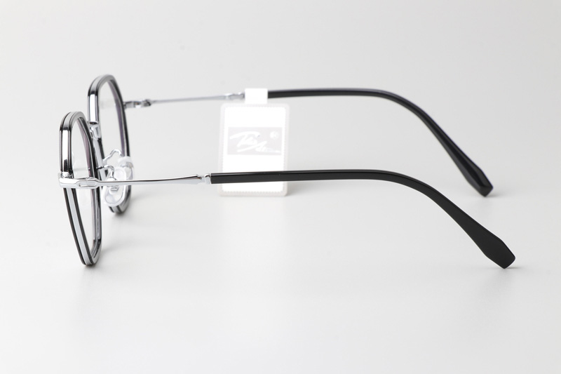 TT31046 Eyeglasses Black Silver