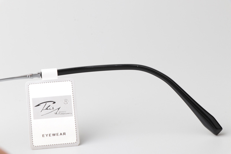 TT31046 Eyeglasses Black Silver