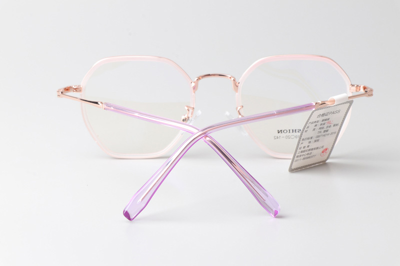TT31046 Eyeglasses Pink Rose Gold