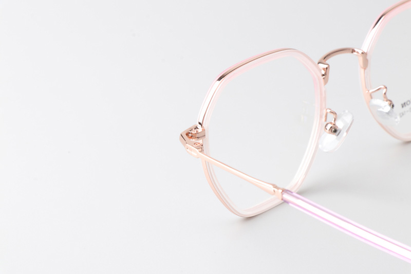 TT31046 Eyeglasses Pink Rose Gold