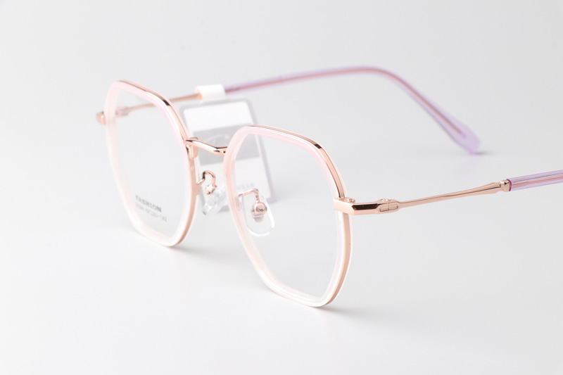 TT31046 Eyeglasses Pink Rose Gold