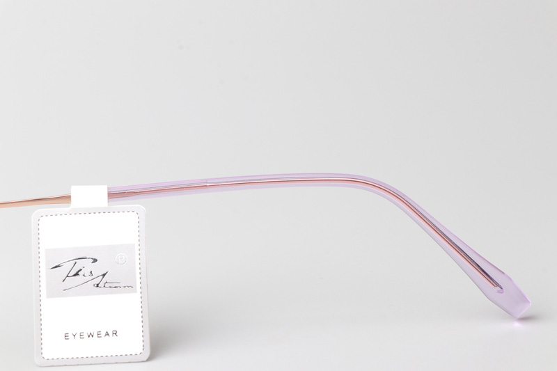 TT31046 Eyeglasses Pink Rose Gold