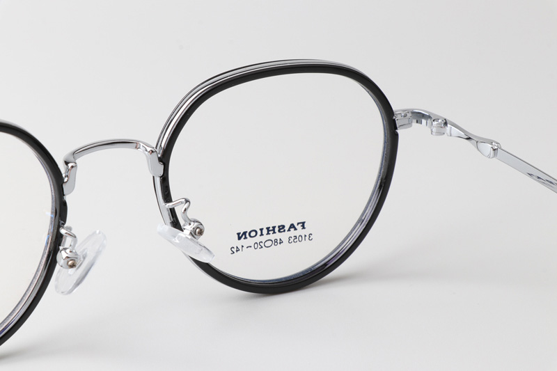 TT31053 Eyeglasses Black Silver