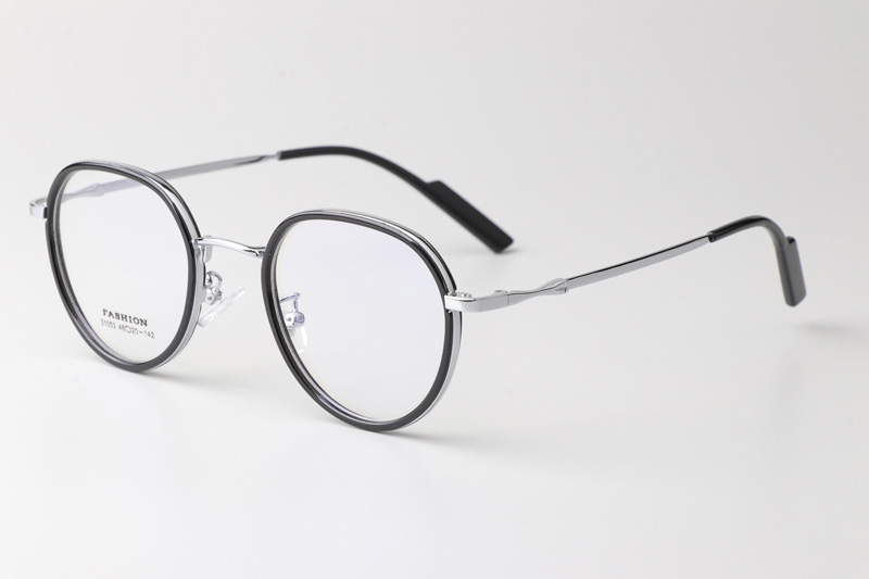 TT31053 Eyeglasses Black Silver