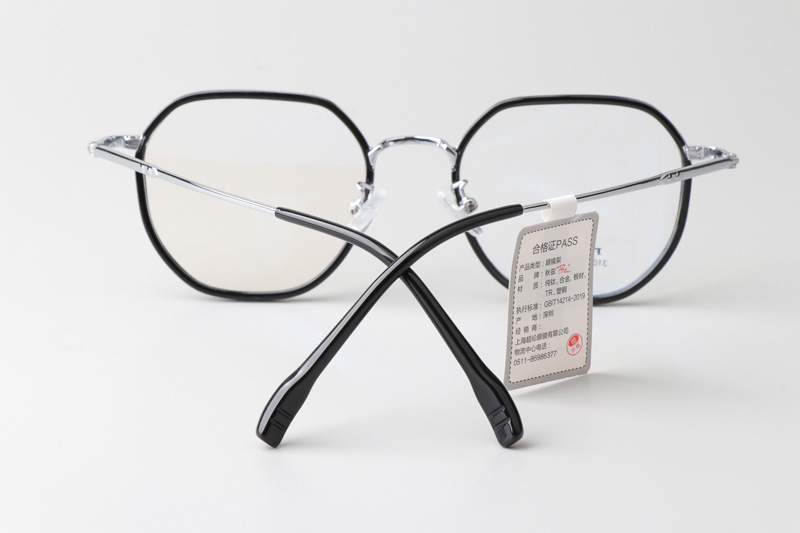 TT31057 Eyeglasses Black Silver