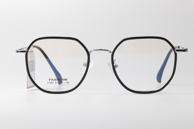 TT31057 Eyeglasses Black Silver