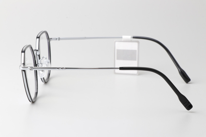 TT31057 Eyeglasses Black Silver