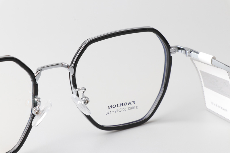 TT31063 Eyeglasses Black Silver